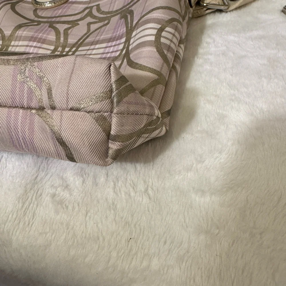 Coach Plaid Shoulder Bag - Picture 7 of 15